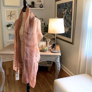 NWT Eileen Fisher Linen Scarf